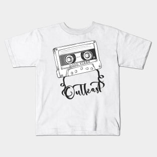 Good Vibes Outkast // Retro Ribbon Cass Kids T-Shirt